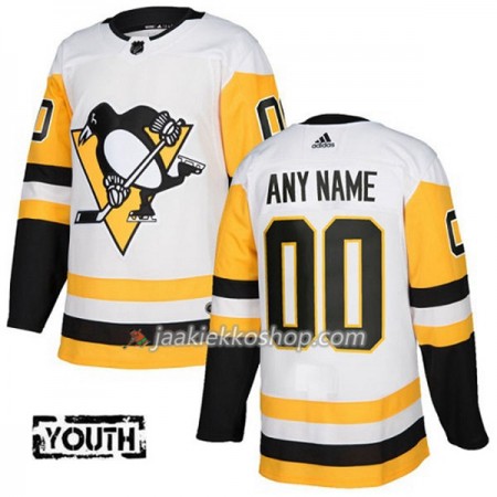 Lapsille NHL Pittsburgh Penguins Custom Adidas 2017-2018 Valkoinen Authentic